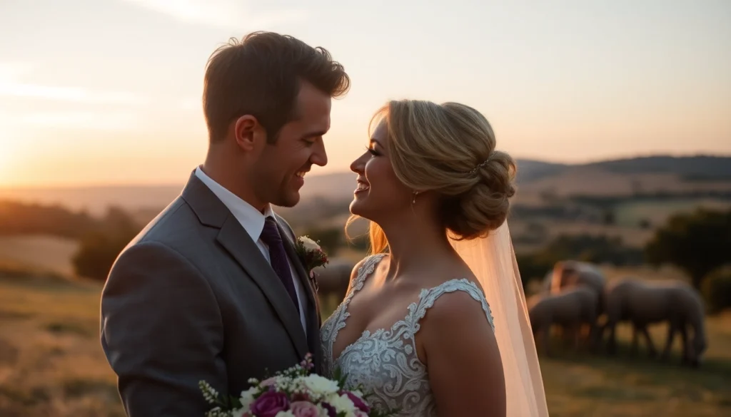 Photographe mariage gembloux capturing a joyful couple outdoors in natural light, emphasizing authentic moments and countryside scenery for memorable wedding images.