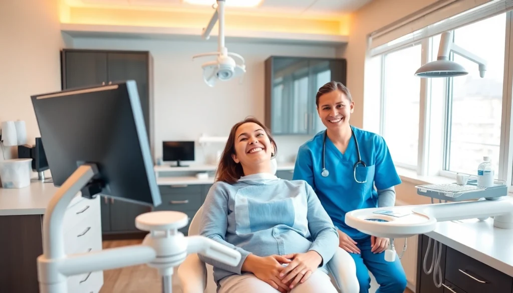Ventura Bright Dental team providing friendly family dental care in a modern clinic setting