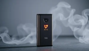 Authentic Hitz disposable vape from httpshitzcalifornia.comshop with high-quality design and
