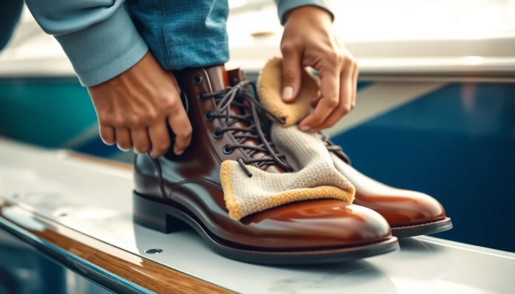 High-quality Boots Versiegelung protecting a boat's gelcoat with detailed application process